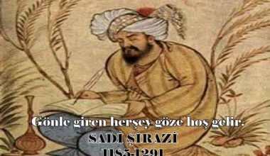 Sadi Şirazi Sözleri
