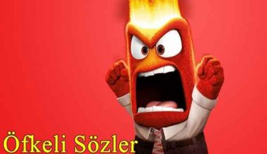 Öfkeli Sözler
