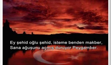 Şehitlik İle İlgili Sözler