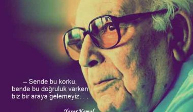 Yaşar Kemal Sözleri