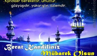 Berat Kandili İçin Resimli Mesajlar