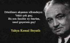 Yahya Kemal Beyatlı Sözleri